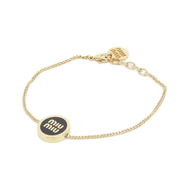 Miu Miu Bracelet Gold in Gold from The Reluxe
