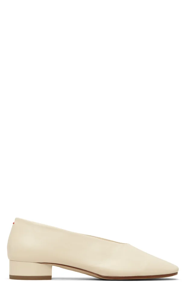 Off-White Delia Low-Heeled Ballet Heels, image 1 of 1 from SSENSE