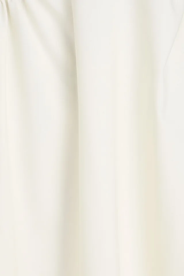 Kika Vargas Nelida Strapless Floral-Appliquéd Guipure Lace and Woven Midi Dress, photo 4 of 4 from THE OUTNET