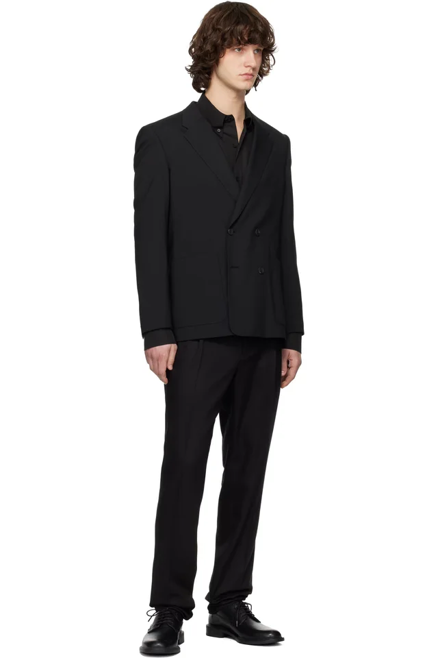 Hugo Black Slim-Fit Blazer, photo 4 of 4 from SSENSE