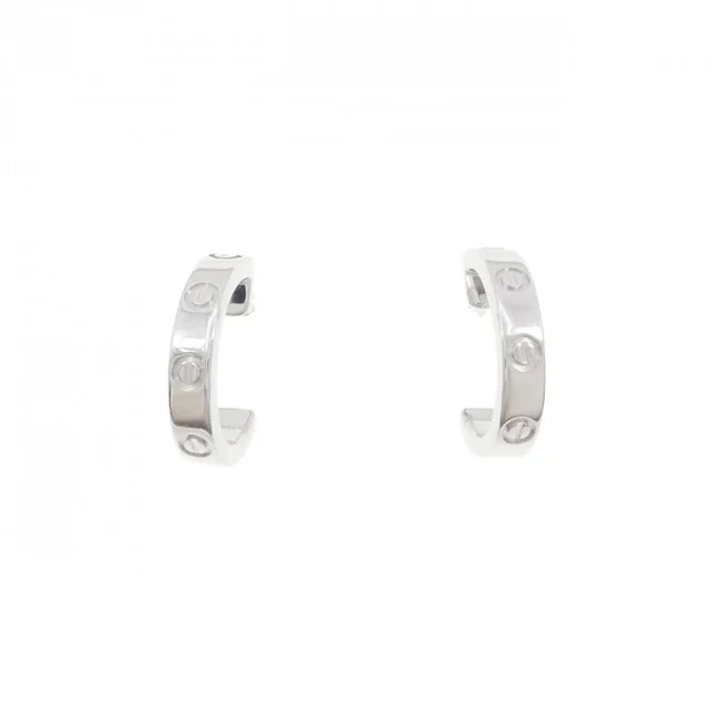 Cartier Silver Love Earrings in gray|silver from Poshmark