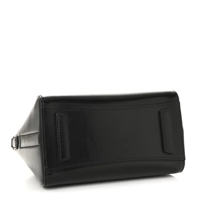 Givenchy Shiny Lord Calfskin Mini Antigona Black in Black Calfskin from FASHIONPHILE, photo 4 of 13