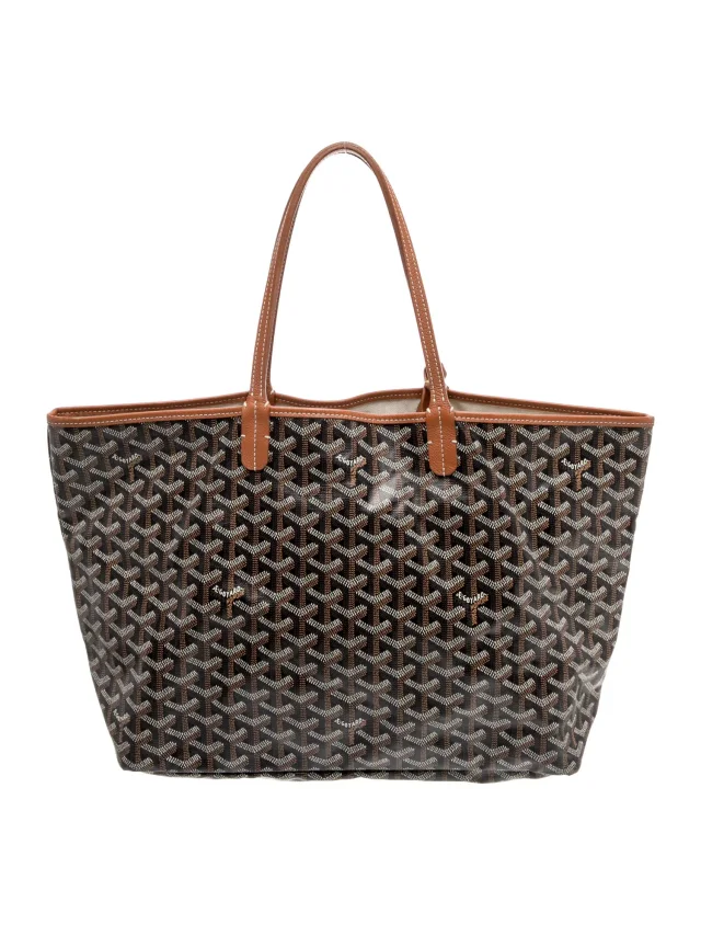 Goyard Goyardine St.Louis PM in black|brown|red Canvas from The RealReal