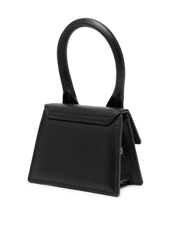 Jacquemus Le Chiquito Mini Leather Black Bag in Black Leather from HEWI, photo 2 of 4