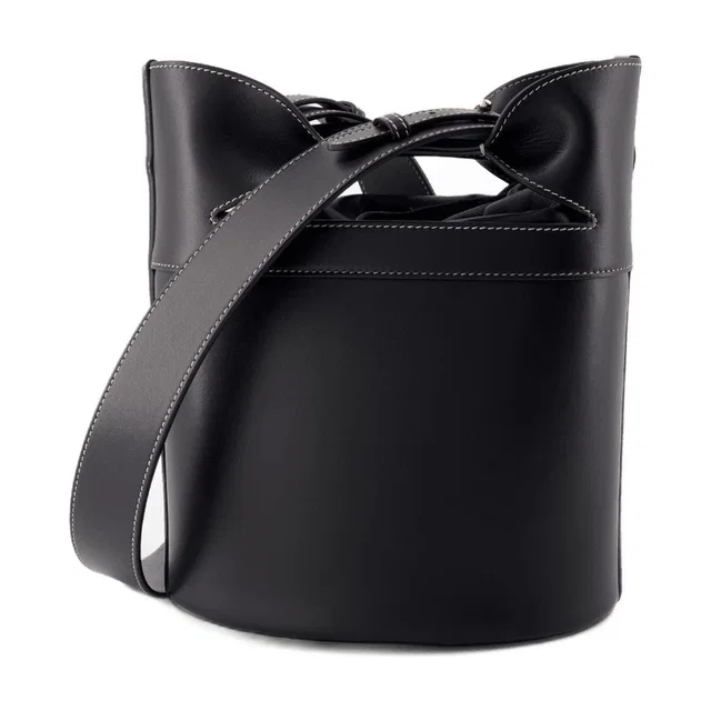 Alexander McQueen Crossbody Bag — Black Calfskin in Black Calfskin from HEWI