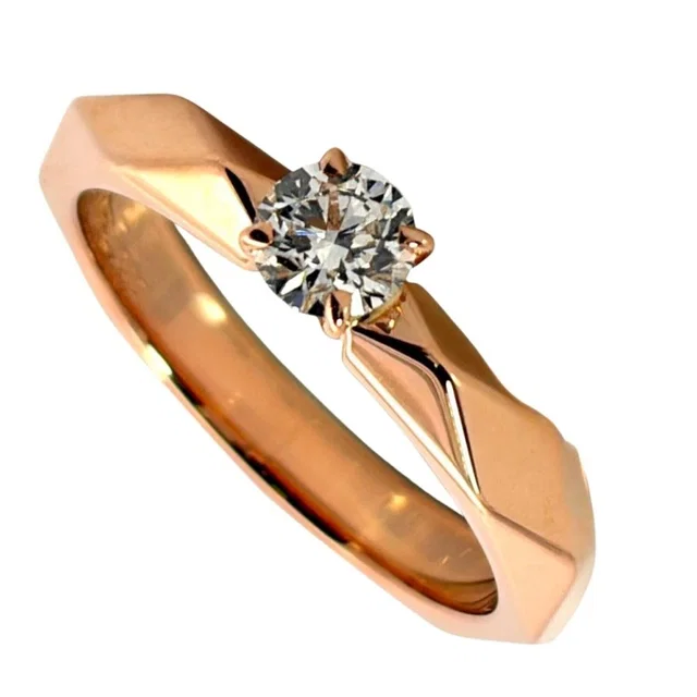 Boucheron 18k Gold Diamond Ring #46 in gold from Poshmark