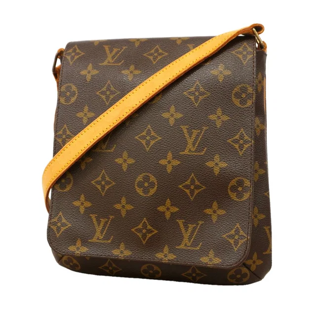 Louis Vuitton Shoulder Bag Monogram Musette Salsa Long Strap Brown in Brown from The Reluxe
