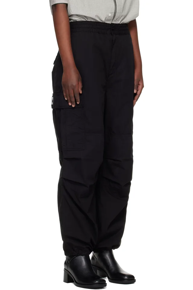 Carhartt Work In Progress Black Jet Cargo Pants, photo 2 of 4 from SSENSE