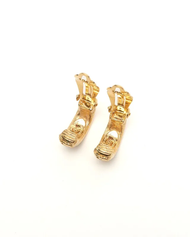 Chanel Hoop Clip-On Earrings from A Retro Tale, photo 4 of 4
