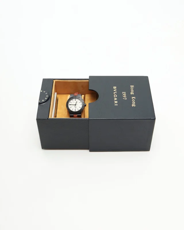 Bvlgari Diagono 27mm Ref LC29S Hong Kong 1997 Full Set Watch in Crocodile from A Retro Tale, photo 2 of 8