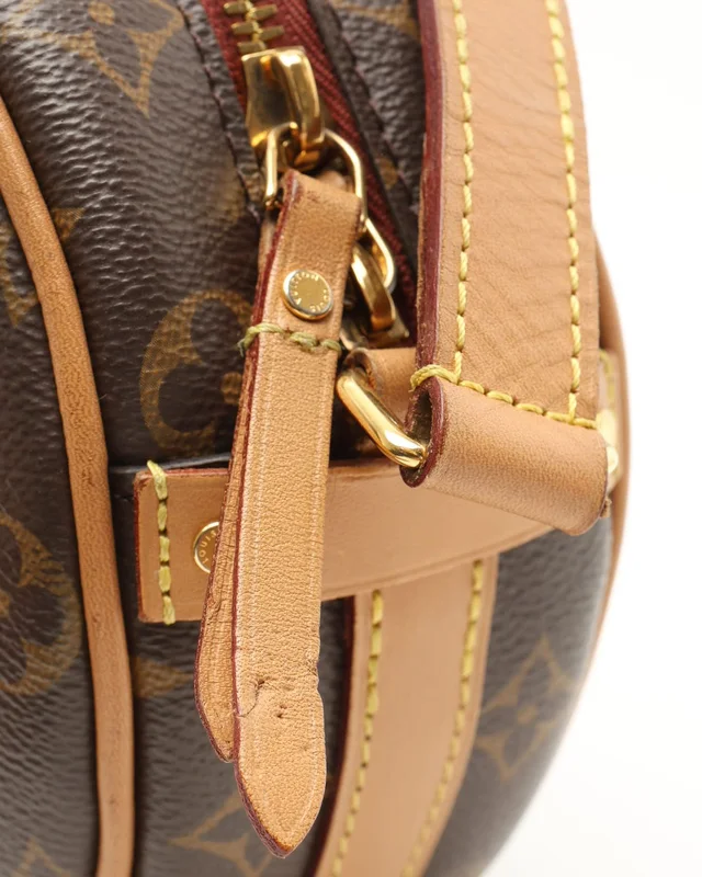 Louis Vuitton Monogram Boite Chapeau Souple PM Crossbody Bag in Denim from A Retro Tale, photo 6 of 9