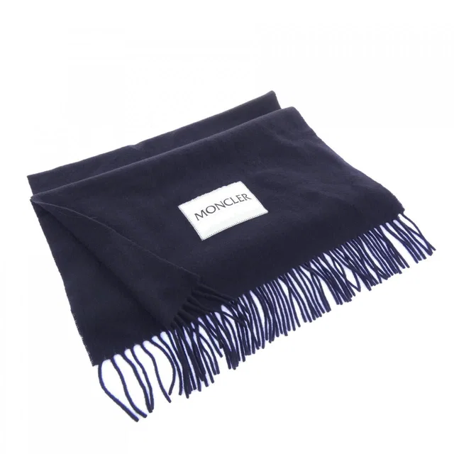 Moncler Scarf Navy in Navy from The Reluxe