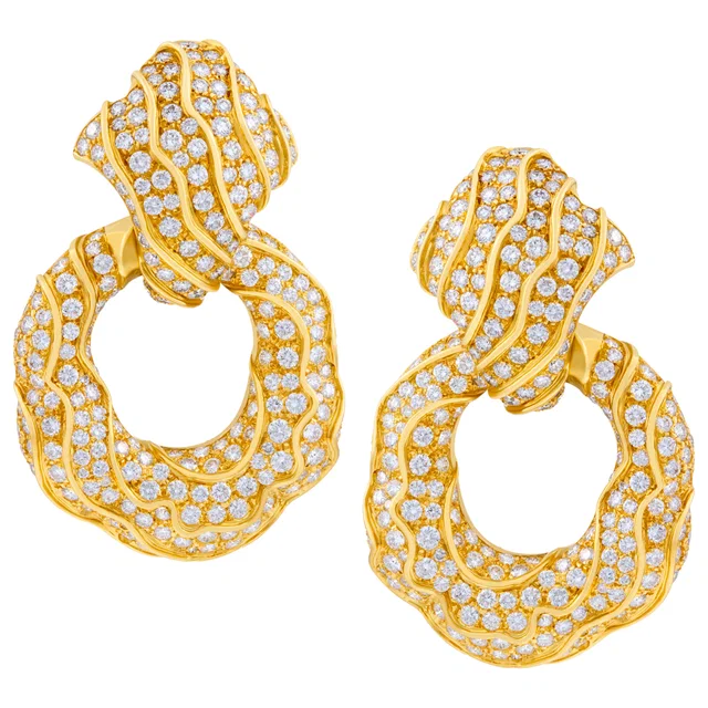 Van Cleef & Arpels diamond necklace in Yellow Yellow Gold from Gray And Sons