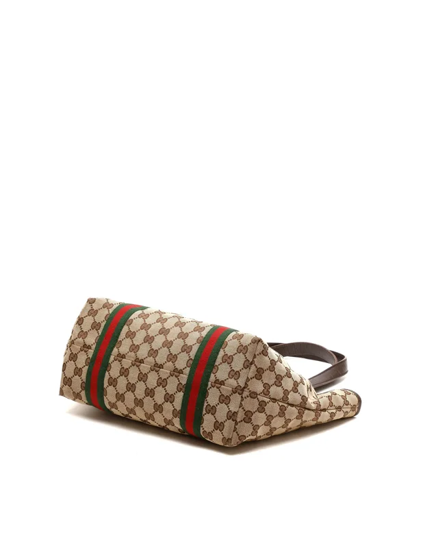 Gucci GG Jolicoeur Tote Bag in Canvas from A Retro Tale, photo 5 of 7