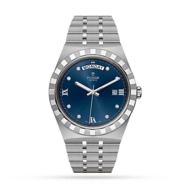 Tudor Royal Date Day in silver|gray from WatchesOfSwitzerland