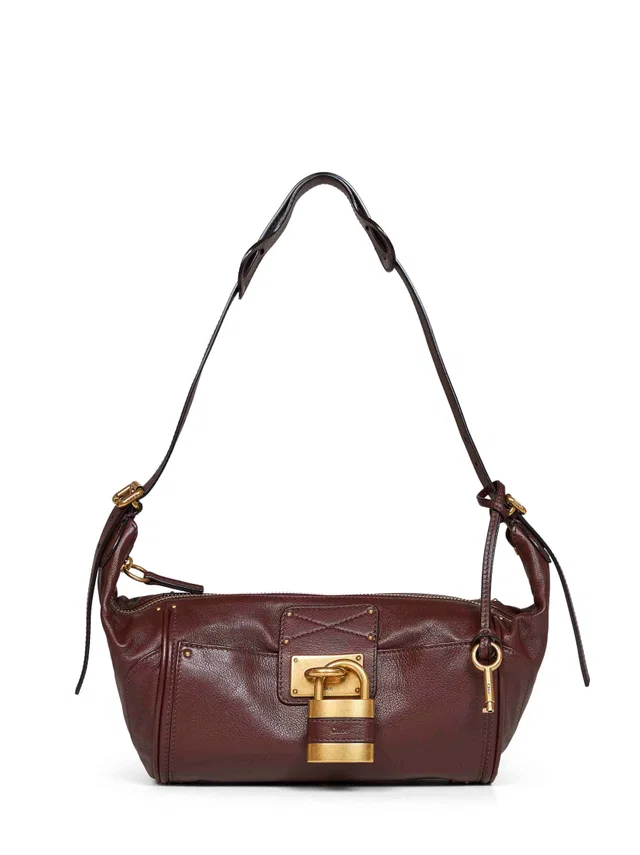 Chloé Shoulder Bag — Brown Calf Leather in Brown Calfskin from HEWI