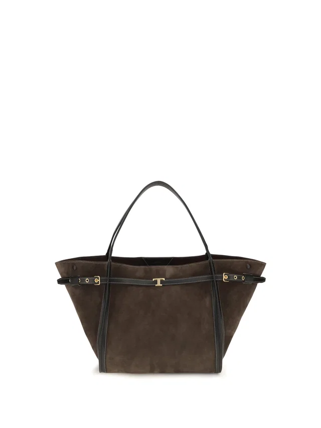 Tod's Tote Bag — Brown Calf Leather in Brown Calfskin from HEWI