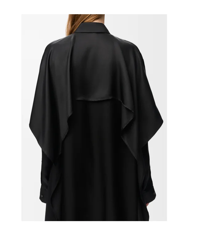 Loewe Cape dress in silk, photo 2 of 2 from SENSER