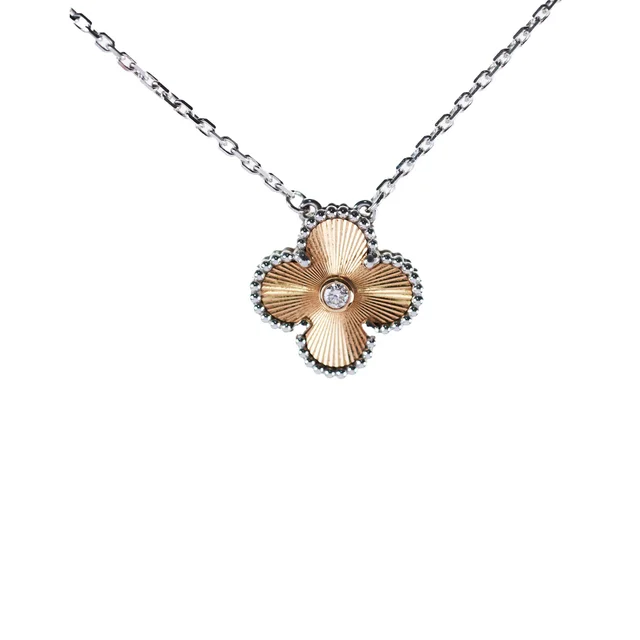 Van Cleef & Arpels Vintage Alhambra 2024 Diamond Holiday Pendant from The Purse Affair
