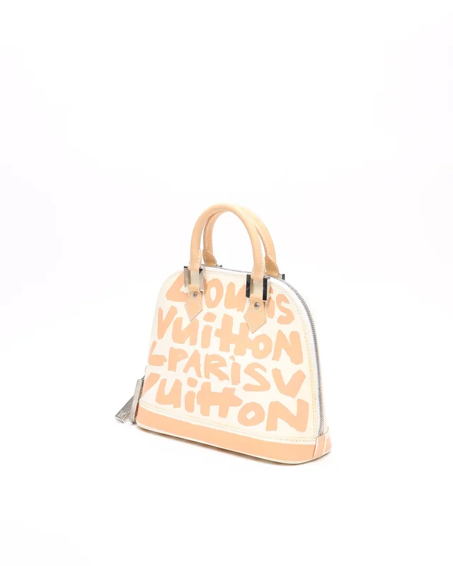 Louis Vuitton Stephen Sprouse Graffiti Alma MM Bag in Leather from A Retro Tale, photo 2 of 11