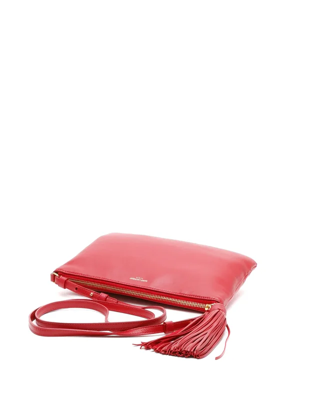 Saint Laurent Teen Monogram Crossbody Bag in Leather from A Retro Tale, photo 5 of 9