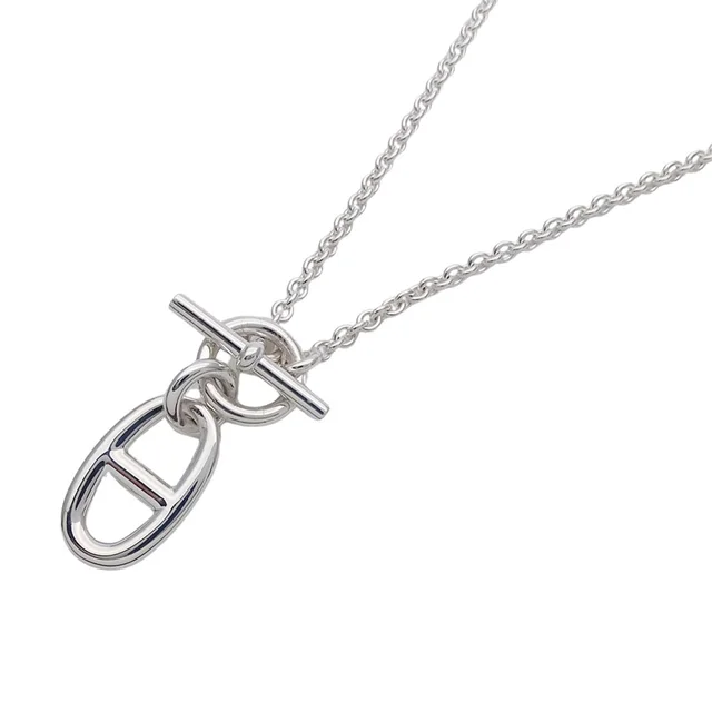 Hermès Chaine D'ancre Amulet Necklace For Women, Brand Name, Sv925 Sil... in silver|gray from Poshmark