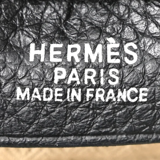 Hermès Fjord Massai Cut 32 Black in Black Caviar leather from FASHIONPHILE, photo 6 of 10