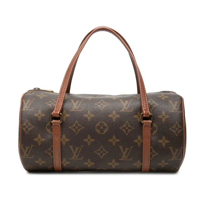 Brown Louis Vuitton Monogram Papillon 26 Handbag in Brown Coated canvas from Designer Revival, photo 1 of 1