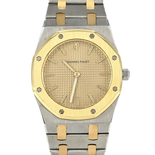 Audemars Piguet Royal Oak Stainless Steel Yellow Gold in Yellow from LuxUness
