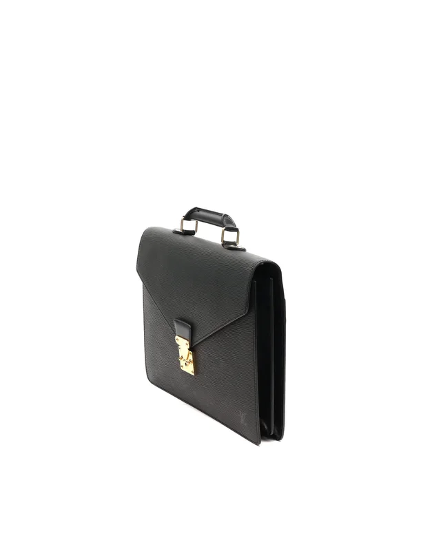 Louis Vuitton Epi Serviette Ambassador Business Bag in Leather from A Retro Tale, photo 2 of 9