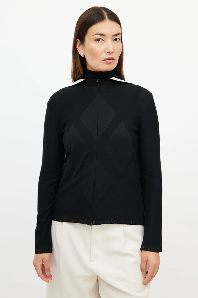 Chanel FW 2007 Argyle Co-Ord Set in Woven leather from VSP Consignment