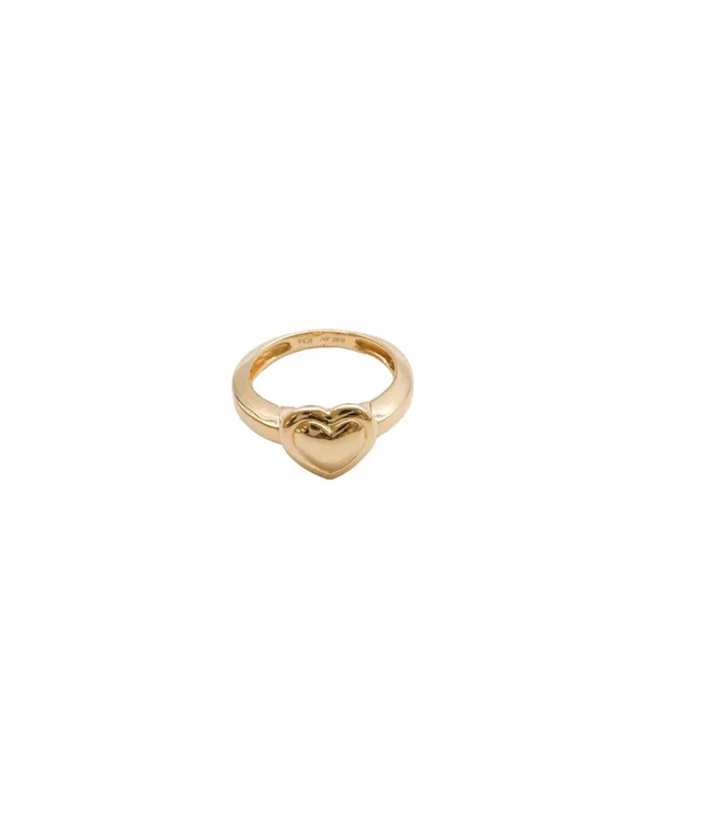 Van Cleef & Arpels 18k Yellow Gold Heart Dome Ring And Pendant in Yellow from Luxury Promise