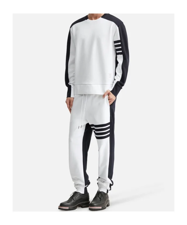 Thom Browne Colorblock Drawstring Sweatpants, photo 5 of 6 from SENSER