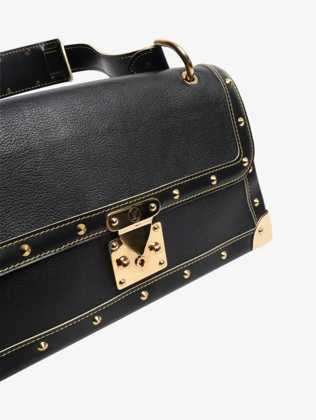 Louis Vuitton 2007 Black studded shoulder bag in Black Leather from Sign of the Times, photo 5 of 10