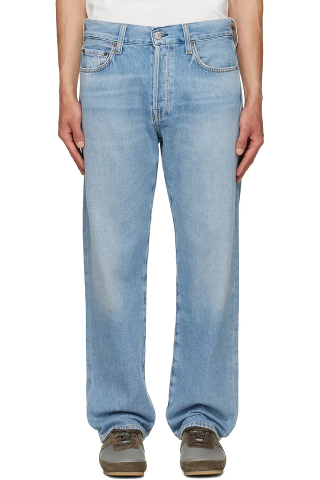 Citizens of Humanity Blue Beau Straight Premium Vintage Jeans, image 1 of 1 from SSENSE