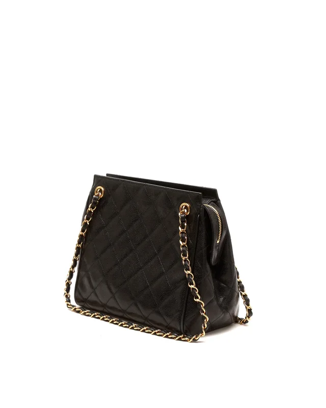 Chanel Quilted Caviar Chain Bag in Caviar leather from A Retro Tale, photo 2 of 8