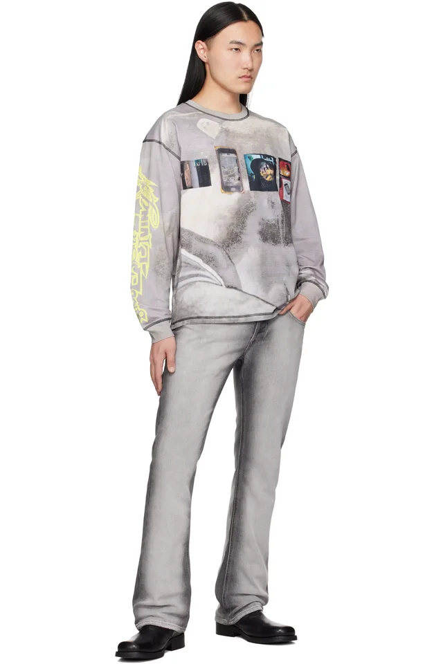 Diesel Gray 2007 Zatiny-FSI Jeans, photo 4 of 4 from SSENSE