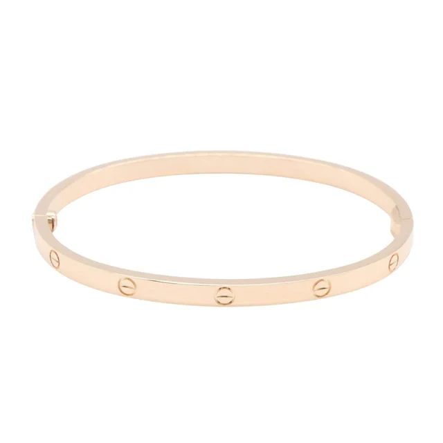 Cartier Love Bracelet Au750 Pink Gold Bracelet Size 16 in Pink from LuxUness, photo 2 of 2