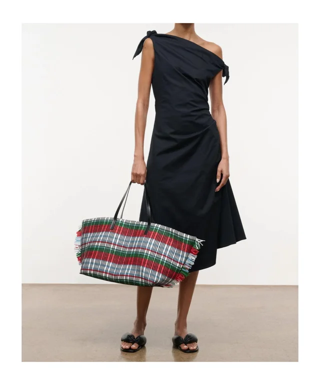 Staud Pleated midi dress, photo 7 of 7 from SENSER