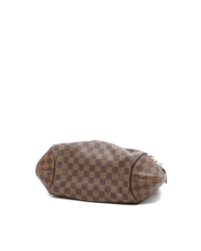 Louis Vuitton Damier Ebene Sistina PM Shoulder Bag in Brown Canvas from A Retro Tale, photo 5 of 9
