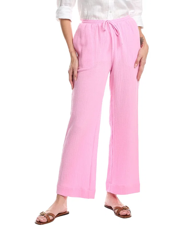 Stellah Maya Double Gauze Relaxed Pant, image 1 of 1 from Gilt