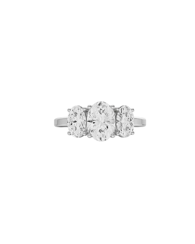 Lab Grown Diamonds 14K 4.00 ct. tw. Lab-Grown Diamond Ring, image 1 of 1 from Rue La La