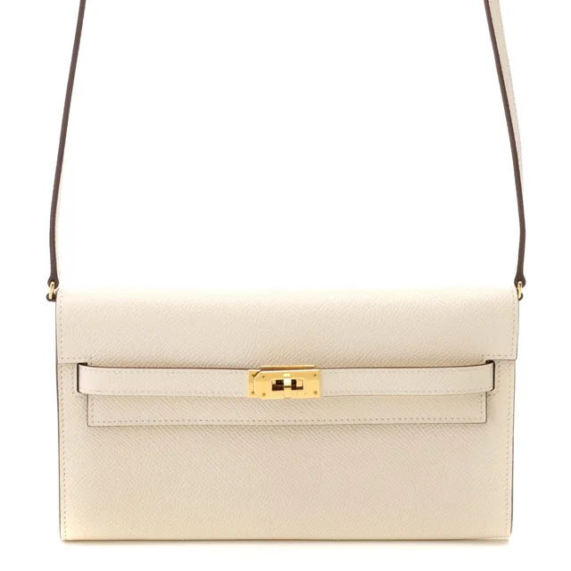 Hermès Kelly to Go Nata Jaune Poussin Shoulder Bag Veau Epsom in Yellow Epsom leather from The Reluxe