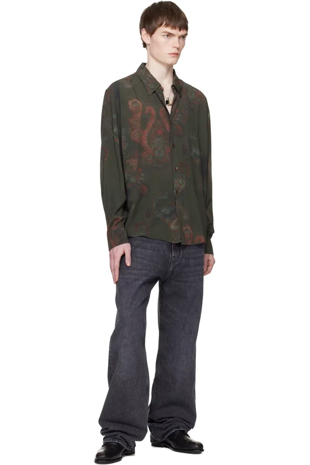OUR LEGACY Green Beyond Shirt, photo 4 of 4 from SSENSE