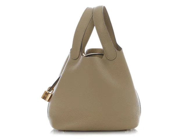 Hermès Trench Clémence Picotin Lock 18 in Clemence leather from Ann's Fabulous Finds