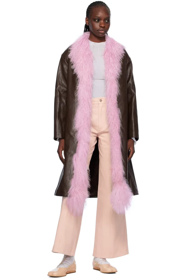 Nφdress Pink Studded Jeans, photo 4 of 4 from SSENSE