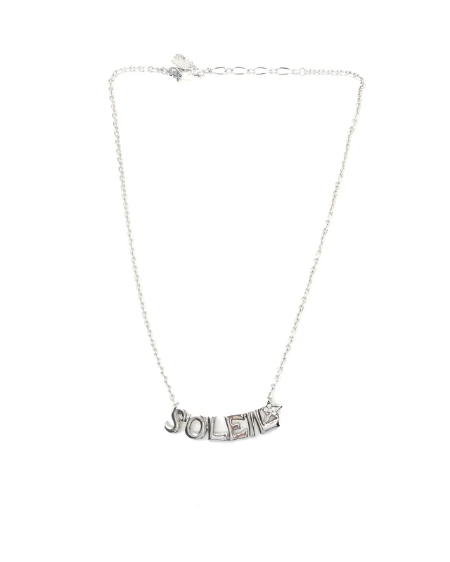 Saint Laurent Soleil Star Rhinestone Necklace from A Retro Tale, photo 2 of 3