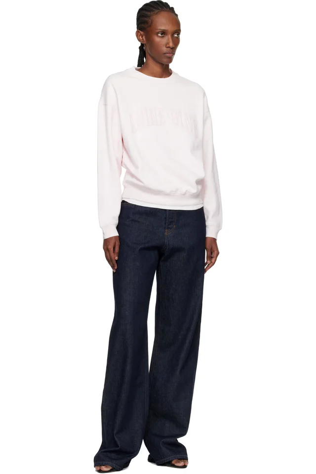 Pink Spencer 'Anine Bing' Sweatshirt, photo 4 of 4 from SSENSE