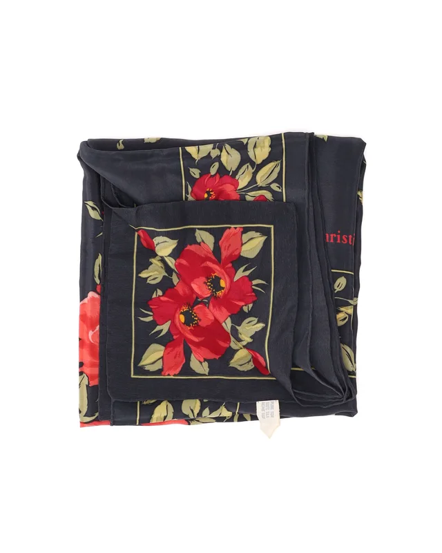 Dior 80 Floral Silk Scarf in Silk from A Retro Tale, photo 3 of 3