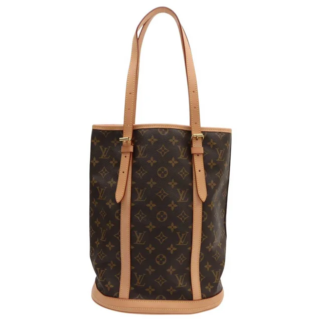 Louis Vuitton 2023 Canvas Monogram Bucket GM Brown in Brown Canvas from VINTAGE QOO TOKYO, photo 2 of 2